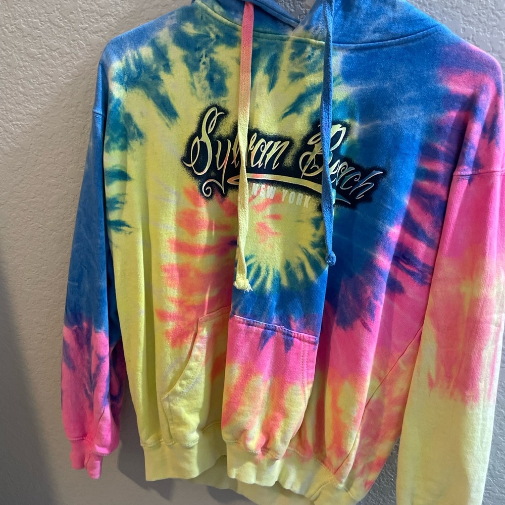 Tie Dye New York Sweatshirt Womans